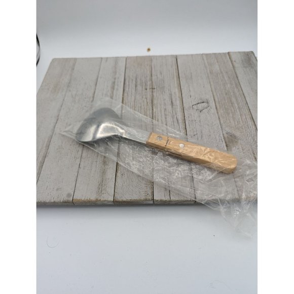 Stainless Steel Ice Cream Spade Scoop Wood Handle 9 1/2" Diversified - Picture 4 of 6